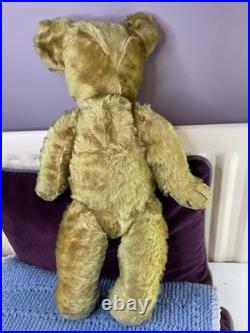 Teddy Bear Old Vintage Chad Valley 17 Inch (English, Antique Mohair)