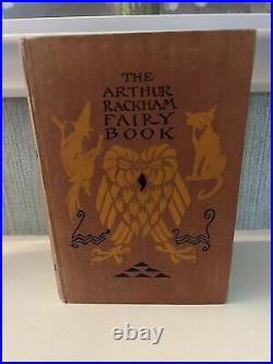 The Arthur Rackham Fairy Book 1939 Edition Antique Vintage Rare