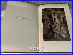 The Arthur Rackham Fairy Book 1939 Edition Antique Vintage Rare