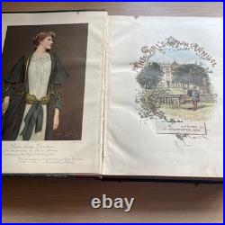 The Girl's Own Annual 1892 Vintage Antique Leather Bound Hardback VGC