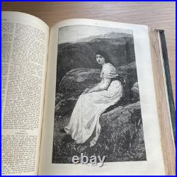 The Girl's Own Annual 1892 Vintage Antique Leather Bound Hardback VGC