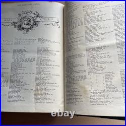 The Girl's Own Annual 1892 Vintage Antique Leather Bound Hardback VGC