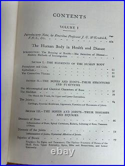 The Household Physician J McGregor-Robertson Vintage Antique Fine Bound Medical