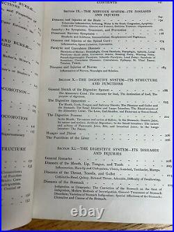 The Household Physician J McGregor-Robertson Vintage Antique Fine Bound Medical