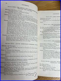 The Household Physician J McGregor-Robertson Vintage Antique Fine Bound Medical