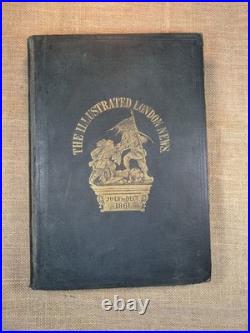 The Illustrated London News July-Dec 1861 Bound Volume Old Vintage Antique Book