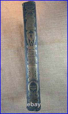 The Illustrated London News July-Dec 1861 Bound Volume Old Vintage Antique Book