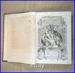 The Illustrated London News July-Dec 1861 Bound Volume Old Vintage Antique Book