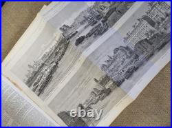 The Illustrated London News July-Dec 1861 Bound Volume Old Vintage Antique Book