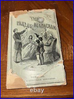 The Parlor Magician Vintage Paperback 100 Tricks For The Drawing Room ANTIQUE