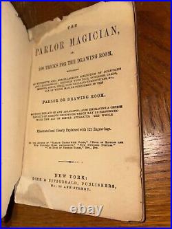 The Parlor Magician Vintage Paperback 100 Tricks For The Drawing Room ANTIQUE