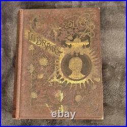 The Pictorial Catholic Library Book 1886 Antique Vintage