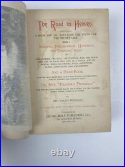The Road To Heaven, Hardcover, 1888, Christianity / Paganism Vintage, Antique
