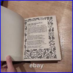 The Shepheards Calender Edmund Spencer 1897 Vintage Antique Book Rare Book
