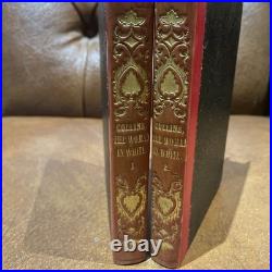 The Woman In White- Wilkie Collins 186o 2 Volumes Vintage Antique Books