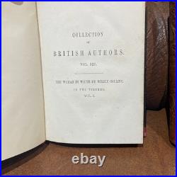 The Woman In White- Wilkie Collins 186o 2 Volumes Vintage Antique Books