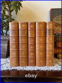 The Works of the Bronte Sisters 1893 Vintage Antique Set Wuthering Heights