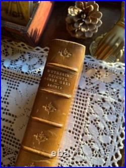 The Works of the Bronte Sisters 1893 Vintage Antique Set Wuthering Heights