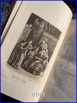 The Works of the Bronte Sisters 1893 Vintage Antique Set Wuthering Heights