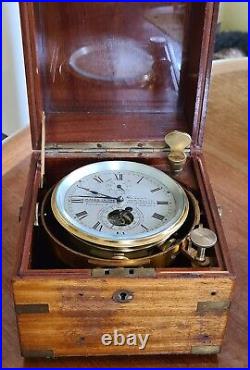 Thomas Mercer Vintage English Surveying Marine Chronometer 1925