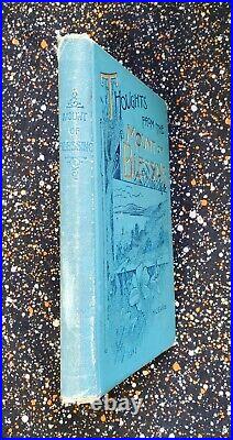 Thoughts From The Mount Of Blessings by Ellen G. White 1896, First Edition, RARE