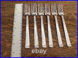 VINTAGE 68 Piece ART DECO Silver Plate CUTLERY CANTEEN by James Ryals Sheffield