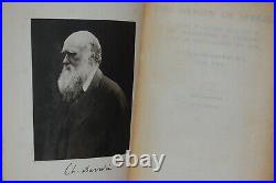 VINTAGE ANTIQUE Charles Darwin ORIGIN OF SPECIES 1900 Hardback book EVOLUTION