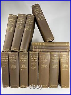 VTG 1923-39 The Cambridge Ancient History 11 of 12 Volumes +3 Volumes of Plates