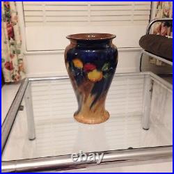 Vase, H&K TUNSTALL, Autumn HandPainted. Vintage. Antique