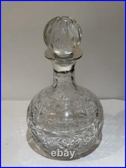 Very Nice Vintage English Hallmarked Silver Top Decanter
