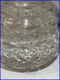 Very Nice Vintage English Hallmarked Silver Top Decanter