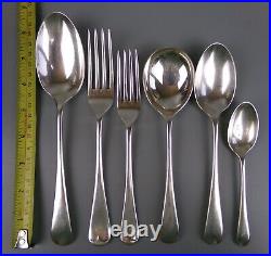 Victorian Cutlery Canteen / Set. Old English pattern. Elkington Silver Plate VTG