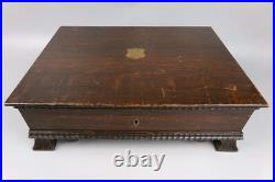 Victorian Cutlery Canteen / Set. Old English pattern. Elkington Silver Plate VTG