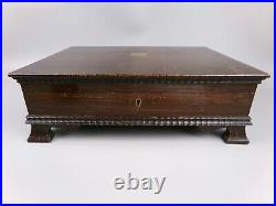 Victorian Cutlery Canteen / Set. Old English pattern. Elkington Silver Plate VTG