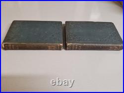 Vintage 1853, Pope's Poetical Works Vol 1 & 2, Antique Books Rare