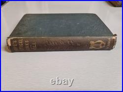 Vintage 1853, Pope's Poetical Works Vol 1 & 2, Antique Books Rare