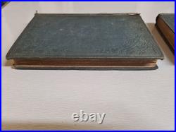 Vintage 1853, Pope's Poetical Works Vol 1 & 2, Antique Books Rare