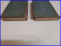Vintage 1853, Pope's Poetical Works Vol 1 & 2, Antique Books Rare