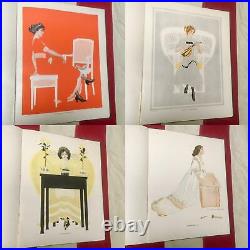 Vintage 1911 Coles Phillips'A Gallery of Girls' Picture Art Book Antique Rare