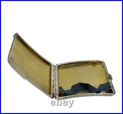 Vintage 1920s Antique Vermeil Interior 925 Silver English Cigarette Holder