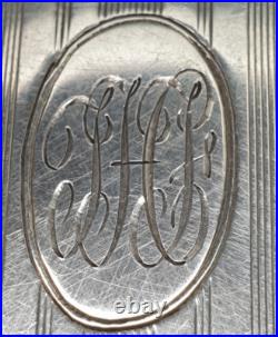 Vintage 1920s Antique Vermeil Interior 925 Silver English Cigarette Holder