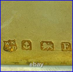 Vintage 1920s Antique Vermeil Interior 925 Silver English Cigarette Holder