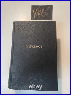 Vintage 1924 Vitalogy Encyclopedia of Health and Home Rare Antique Book