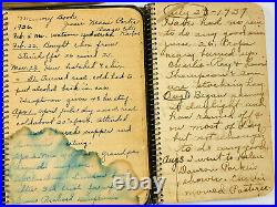 Vintage 1930s Rural Kansas Diary Young Girl WOW ks journal Lot (11)