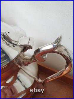 Vintage 4 Piece English Silver Plated Coffee/tea Service