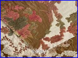 Vintage 7+Yds Designer Woven Tapestry Upholstery Fabric French English Country