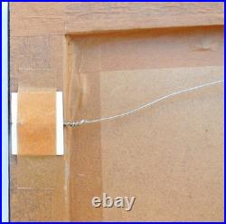 Vintage ART DECO Painting English Summer Garden FRANCES DRUMMOND (fl. 1896-1925)