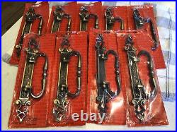 Vintage Amerock Madeira Cabinet Pulls Antique English T-171-AE NOS T 171 9 Piece