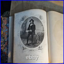 Vintage Antique 1859 Shakespeare Complete Works 2 volumes. Comedy and tragedy