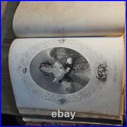 Vintage Antique 1859 Shakespeare Complete Works 2 volumes. Comedy and tragedy